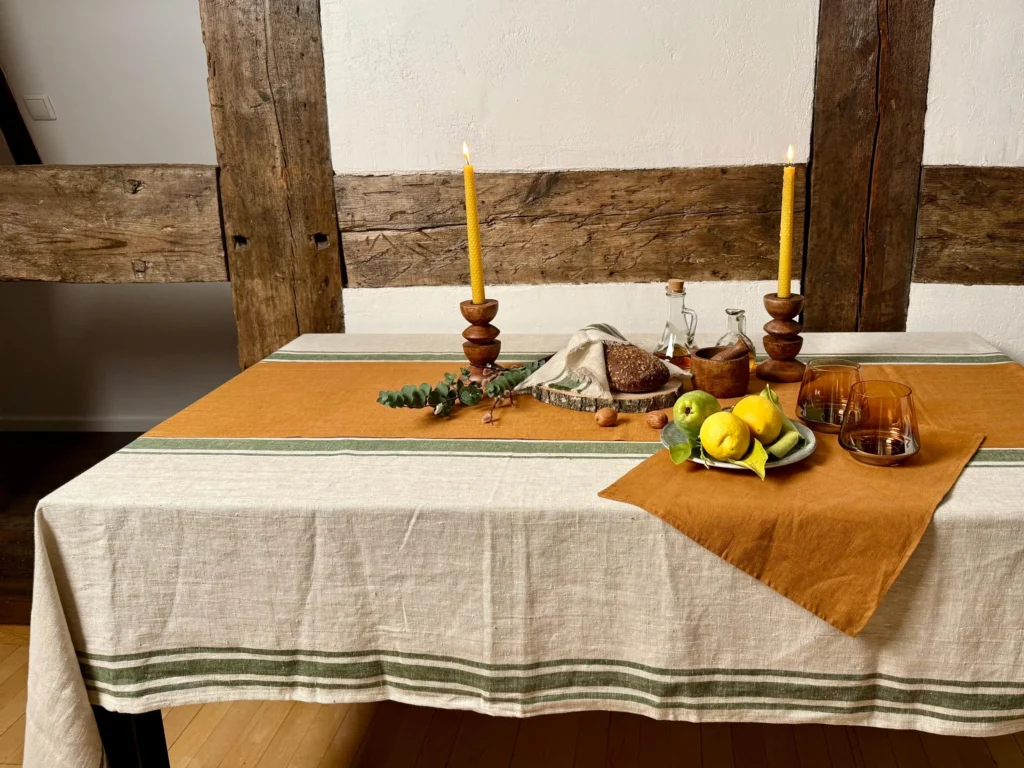 linen tablecloth
